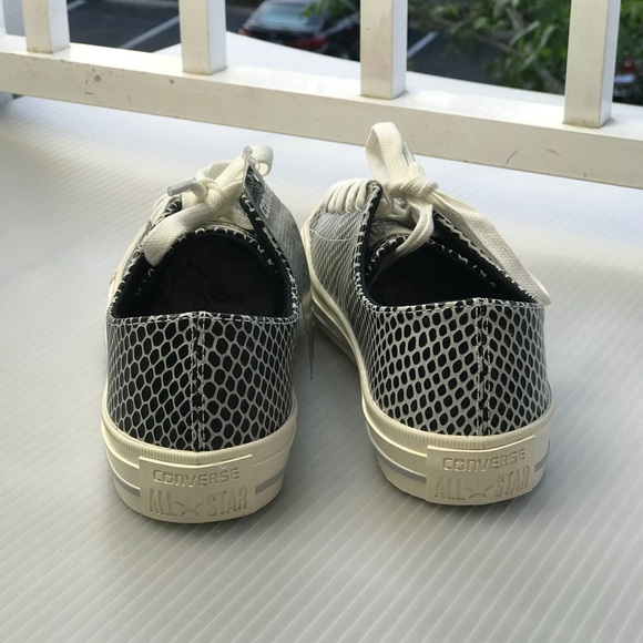 NWT Converse Gemma OX Black Mouse W AUTHENTIC - Picture 6 of 7